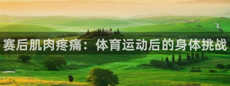 企鹅体育下载：赛后肌肉疼痛：体育运动后的身体挑战